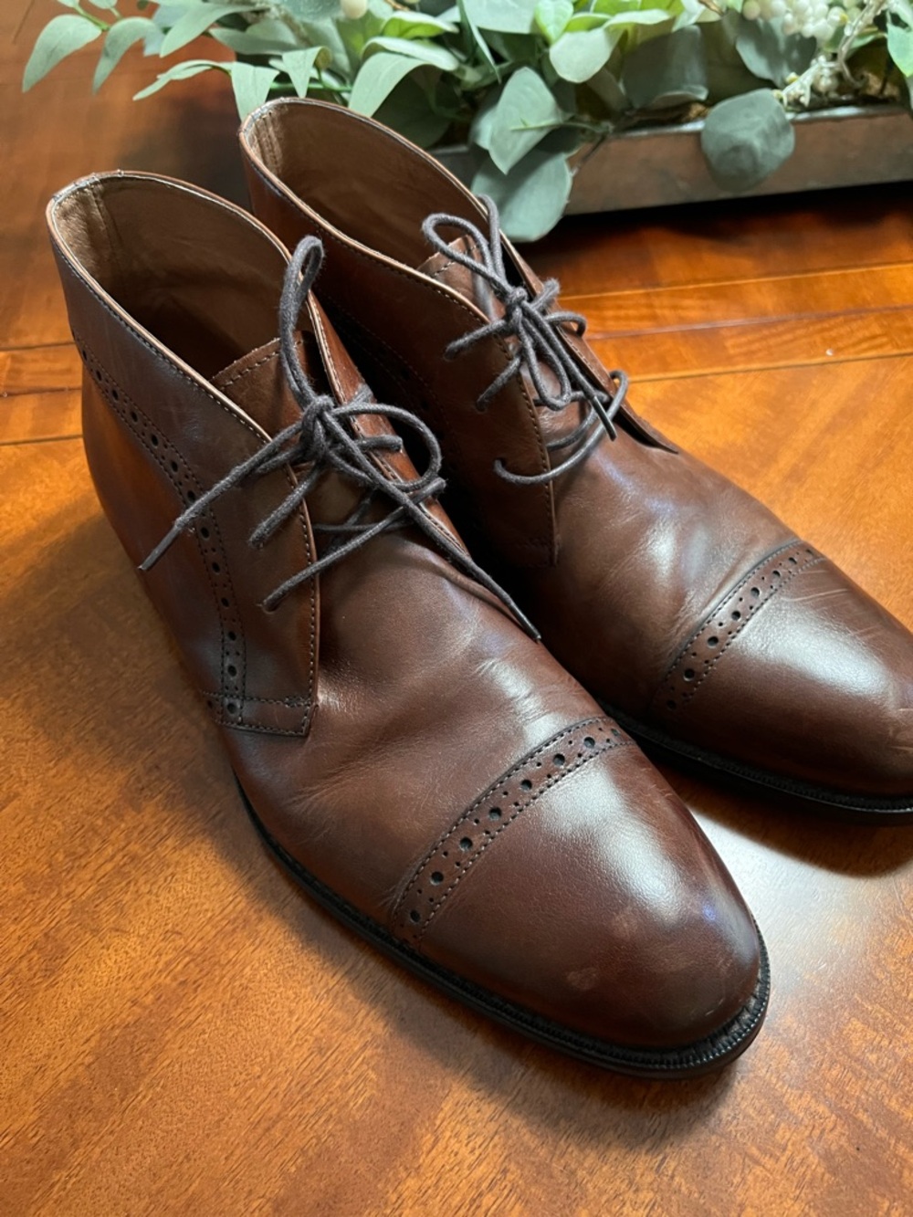 Johnston and Murphy chukka boot